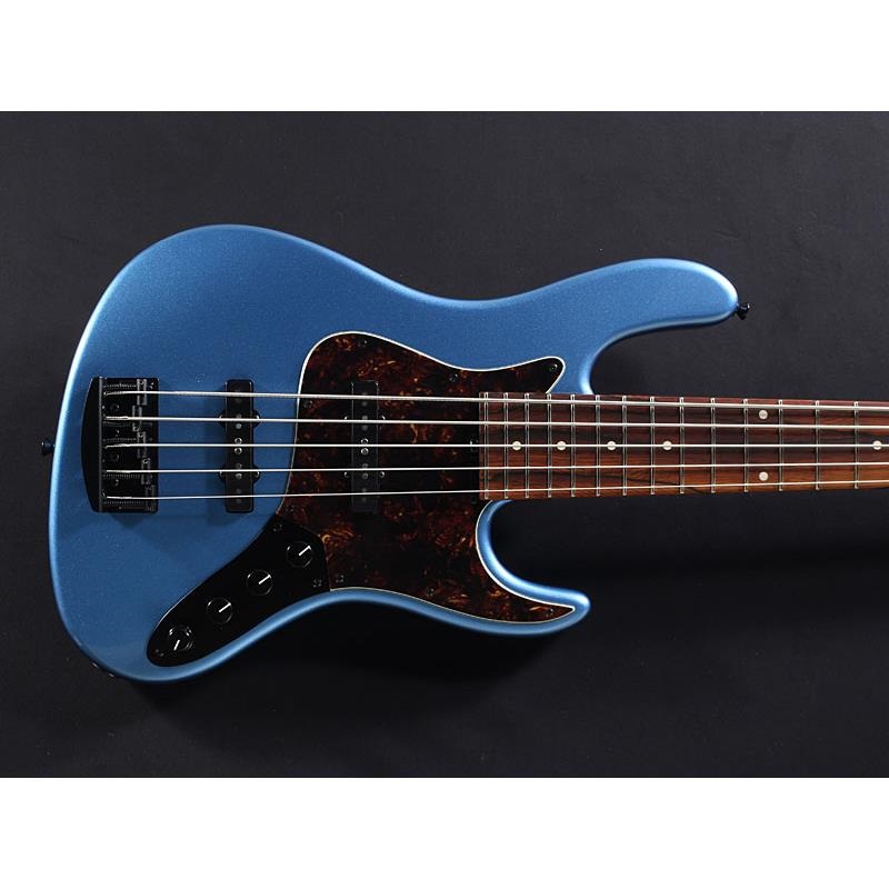 Kikuchi Guitars Custom 5st J Bass African Mahogany Body / Cocobolo Fingerboard (Pelham Blue) 画像5