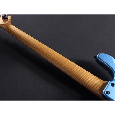 Kikuchi Guitars Custom 5st J Bass African Mahogany Body / Cocobolo Fingerboard (Pelham Blue) 画像9