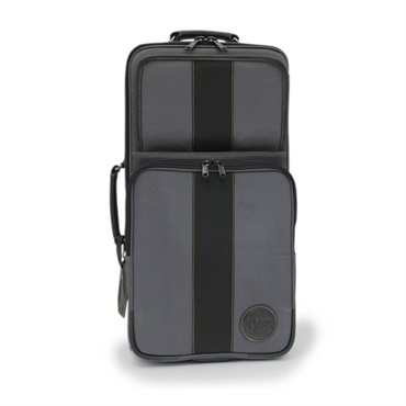 GARD BAGS ガードバッグス / エリート シリーズ 5-ECSG-K トランペット用 トリプル ケース / グレー コーデュラ ナイロン・ブラック ナイロン ライン 画像1