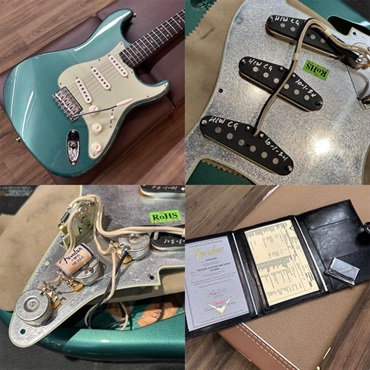 Fender Custom Shop USED 中古 Vintage Custom 1959 Stratocaster NOS (Sherwood Green Metallic) ［SN.R139001］ フェンダー 画像9