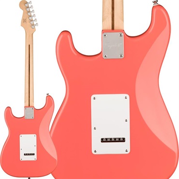Squier by Fender Squier Sonic Stratocaster HSS (Tahitian Coral/Maple) 画像1