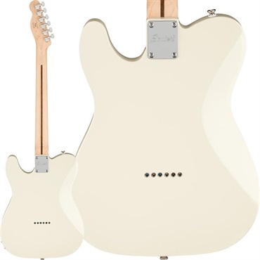 Squier by Fender Affinity Series Telecaster (Olympic White/Laurel) 画像1
