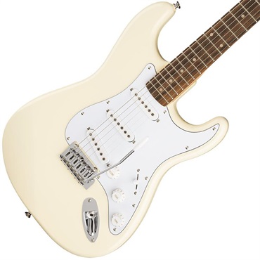 Squier by Fender FSR Affinity Series Stratocaster White Pickguard (Olympic White/Laurel) 画像2