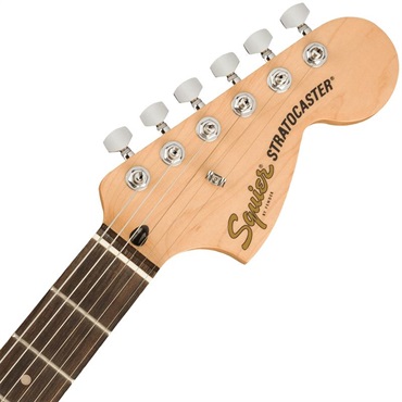 Squier by Fender FSR Affinity Series Stratocaster White Pickguard (Olympic White/Laurel) 画像4
