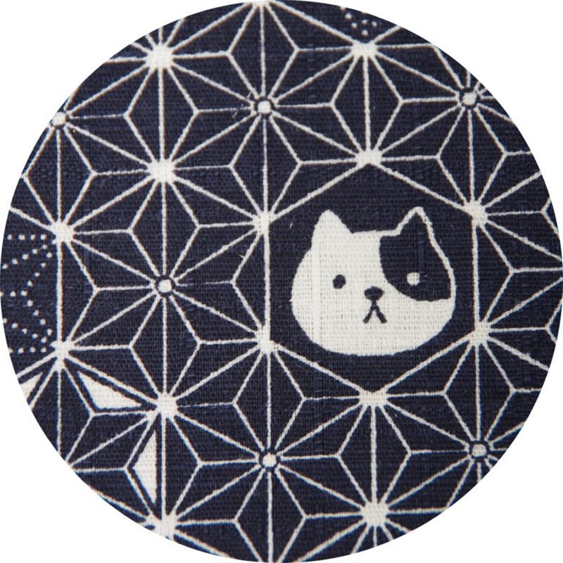 Daiking Corporation ダイキングギターストラップ　麻の葉猫柄青 画像2