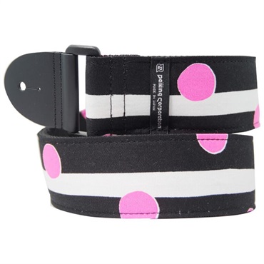 Daiking Corporation ダイキングギターストラップ　ネオンドットピンク 画像1