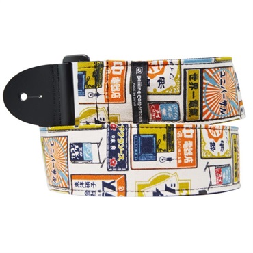 Daiking Corporation ダイキングギターストラップ 帆布レトロ看板柄 画像1