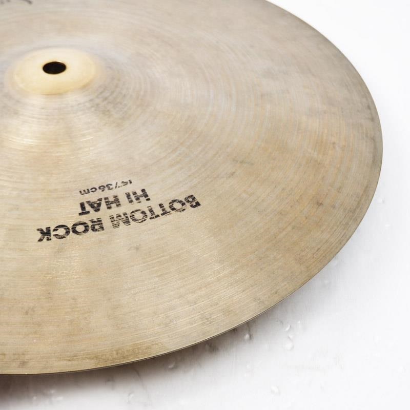 Zildjian USED 中古 A Zildjian Rock HiHats 14ボトムのみ[Bottom:1452g] 画像5