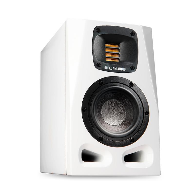 ADAM 【25周年数量限定ホワイトモデル・10月23日発売予定】A4V Limited Edition White (ペア)(パワード・モニタースピーカー)(リボンツイーター)(アダム)(ニアフィールド・スピーカー) 画像1