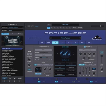 SPECTRASONICS Omnisphere 3 【10月末発売予定】(オムニスフィア)(スペクトラソニックス)(ソフトシンセサイザー) 画像1