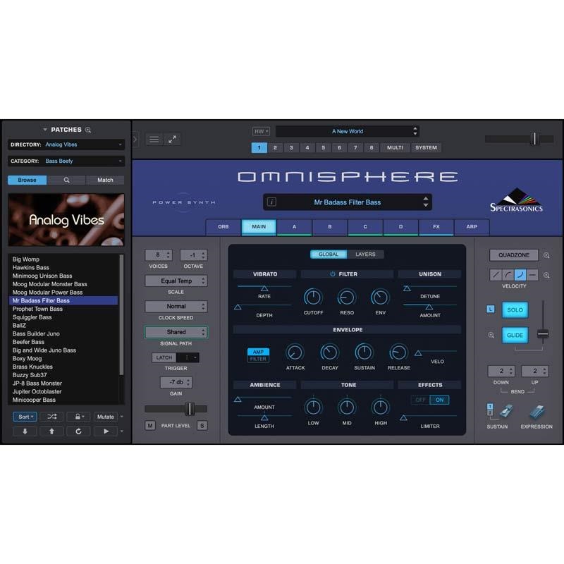 SPECTRASONICS Omnisphere 3 【10月末発売予定】(オムニスフィア)(スペクトラソニックス)(ソフトシンセサイザー) 画像2
