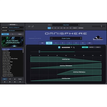 SPECTRASONICS Omnisphere 3 【10月末発売予定】(オムニスフィア)(スペクトラソニックス)(ソフトシンセサイザー) 画像3