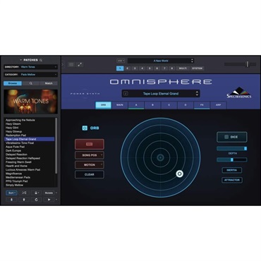 SPECTRASONICS Omnisphere 3 【10月末発売予定】(オムニスフィア)(スペクトラソニックス)(ソフトシンセサイザー) 画像7