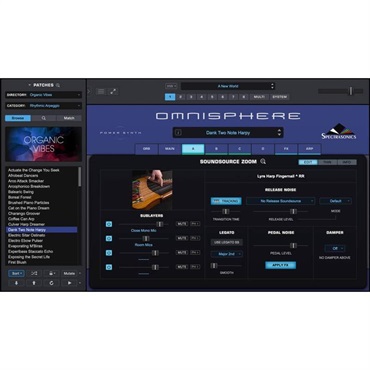 SPECTRASONICS Omnisphere 3 【10月末発売予定】(オムニスフィア)(スペクトラソニックス)(ソフトシンセサイザー) 画像9