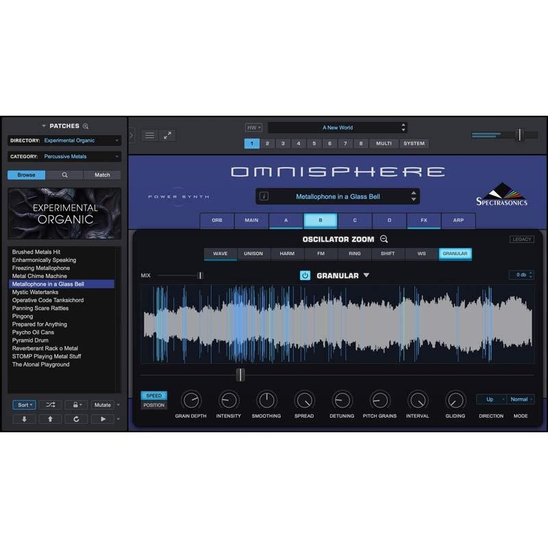 SPECTRASONICS Omnisphere 3 Upgrade (オムニスフィア)(スペクトラソニックス)(ソフトシンセサイザー) 画像5
