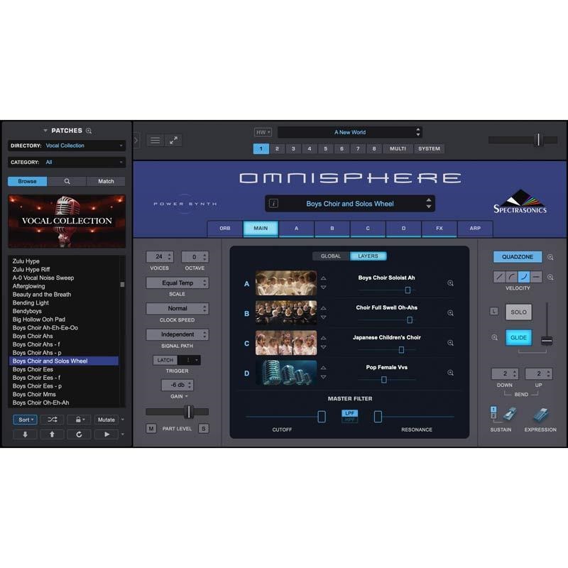 SPECTRASONICS Omnisphere 3 Upgrade (オムニスフィア)(スペクトラソニックス)(ソフトシンセサイザー) 画像8