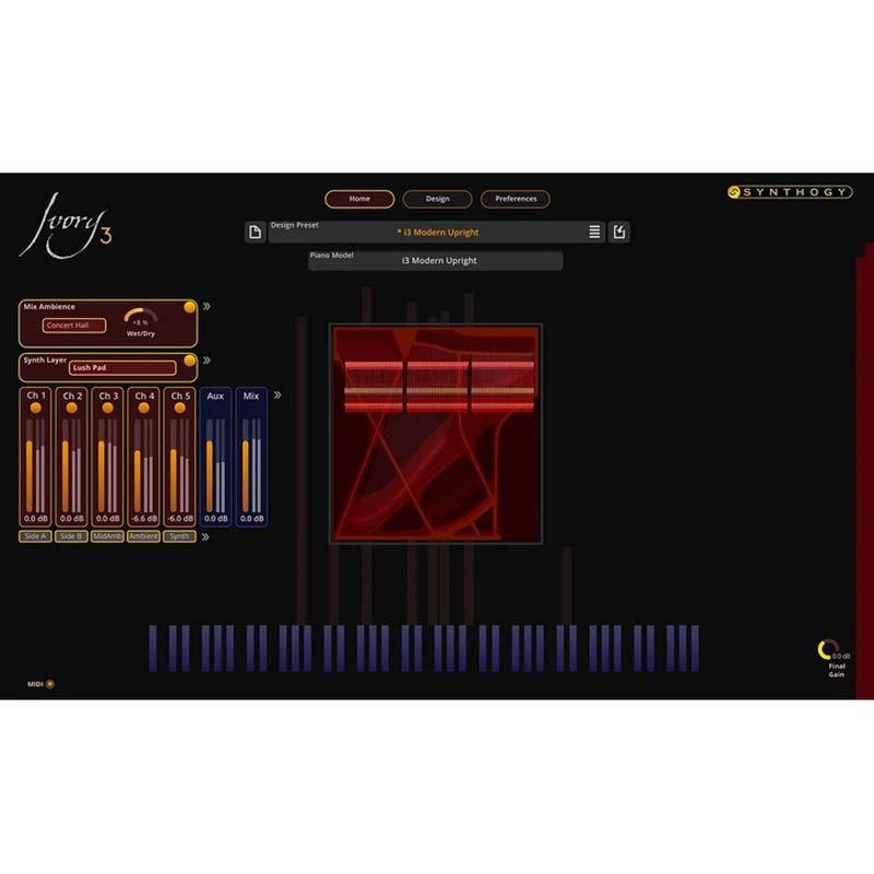 SYNTHOGY 【シンソジーホリデーセール！】Ivory 3 LE Uprights (ピアノ音源)(MIDI2.0対応)(オンライン納品)(2時間以内に納品) 画像1