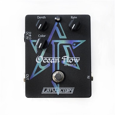 CAT’S Factory AT-222CH Ocean Flow/Chorus [AKIRA TAKASAKI Signature Pedal]（キャッツファクトリー）コーラス　高崎晃 画像1