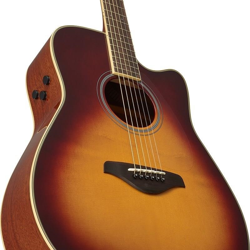 YAMAHA 【クリスマスセール】【特価】 FGC-TA BROWN SUNBURST ヤマハ 画像4