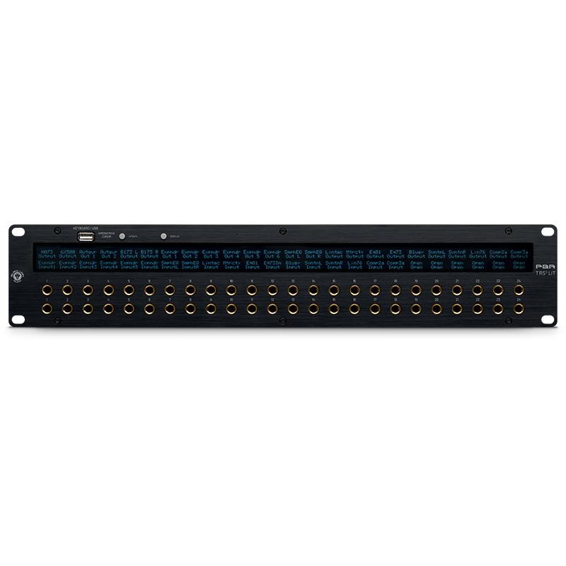 Black Lion Audio PBR-TRS3 LIT (ブラックライオンオーディオ)(パッチベイ)(TRS入出力)(LEDディスプレイ搭載)(48ポイント) 画像1