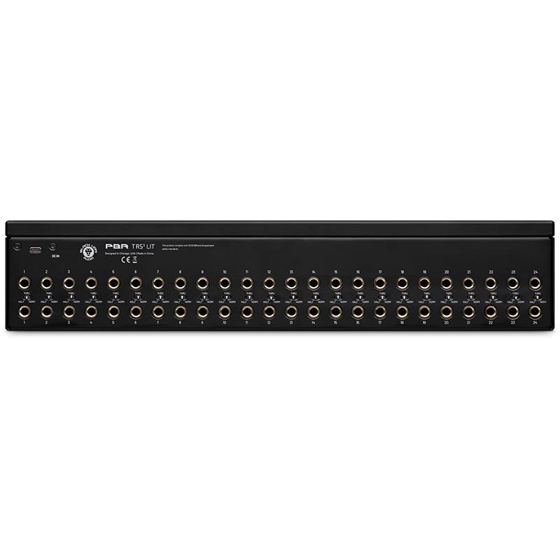 Black Lion Audio PBR-TRS3 LIT (ブラックライオンオーディオ)(パッチベイ)(TRS入出力)(LEDディスプレイ搭載)(48ポイント) 画像2