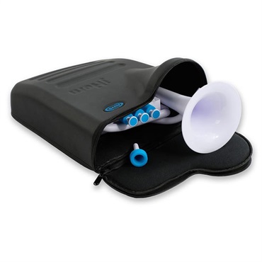 NUVO ヌーボ / N610JHWPK プラスチック製 B♭/C ホルン jHorn (White/Pink) 画像1