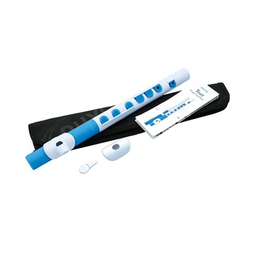NUVO ヌーボ / N430TWBL プラスチック製 フルート入門用横笛 TooT (White/Blue) 画像1