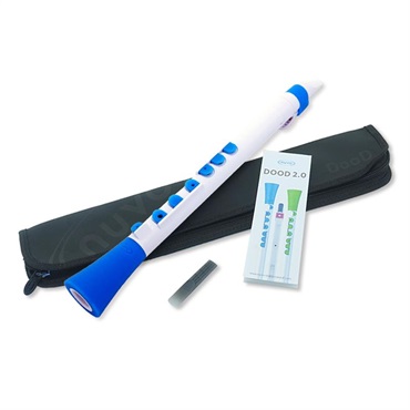 NUVO ヌーボ / N430DWBL プラスチック製 リード楽器入門用縦笛 DooD (White/Blue) 画像1