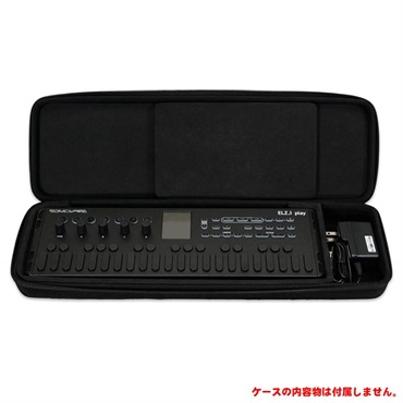 SONICWARE (発売記念・台数限定専用ソフトケース&ミニキーボードスタンドセット) ELZ_1 play V2 (Limited All Black Edition) ソニックウェア エルザ1プレイ Portable Synthesizer with Looper (Waldorf ウェーブテーブル搭載) 限定オールブラックエディション 画像6