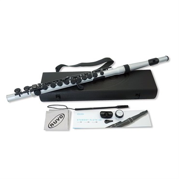 NUVO ヌーボ / N235SFSB プラスチック製 フルート Student Flute (Silver/Black) 画像1