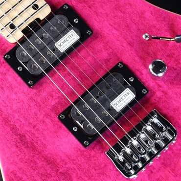 SCHECTER KR-24-2H-FXD (See Thru Pink/Maple) #S2506246【特価】 画像3