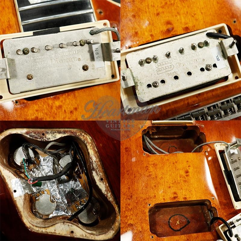 GRECO VINTAGE EG Spalted Maple Top '79 Violin Finish ｜イケベ楽器