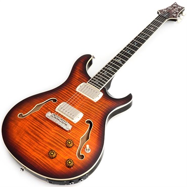 P.R.S. SE Hollowbody II Piezo (Orange Tiger Smokeburst) 画像1