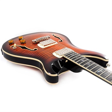 P.R.S. SE Hollowbody II Piezo (Orange Tiger Smokeburst) 画像8