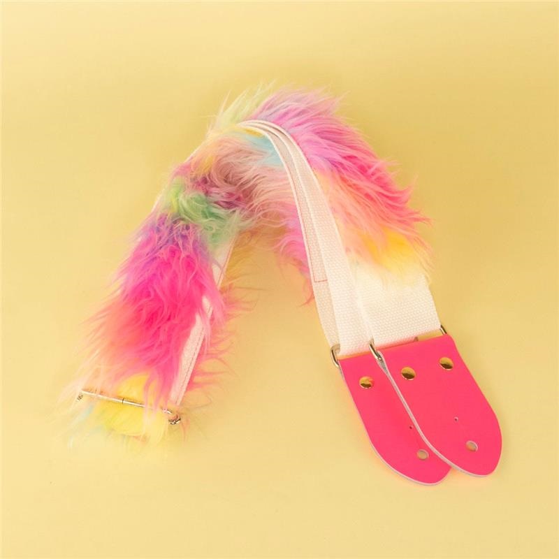 tsundrum_chan モフモフギターストラップ ミックス |イケベ楽器店 tsundrum_chan モフモフギターストラップ ミックス |イケベ楽器店