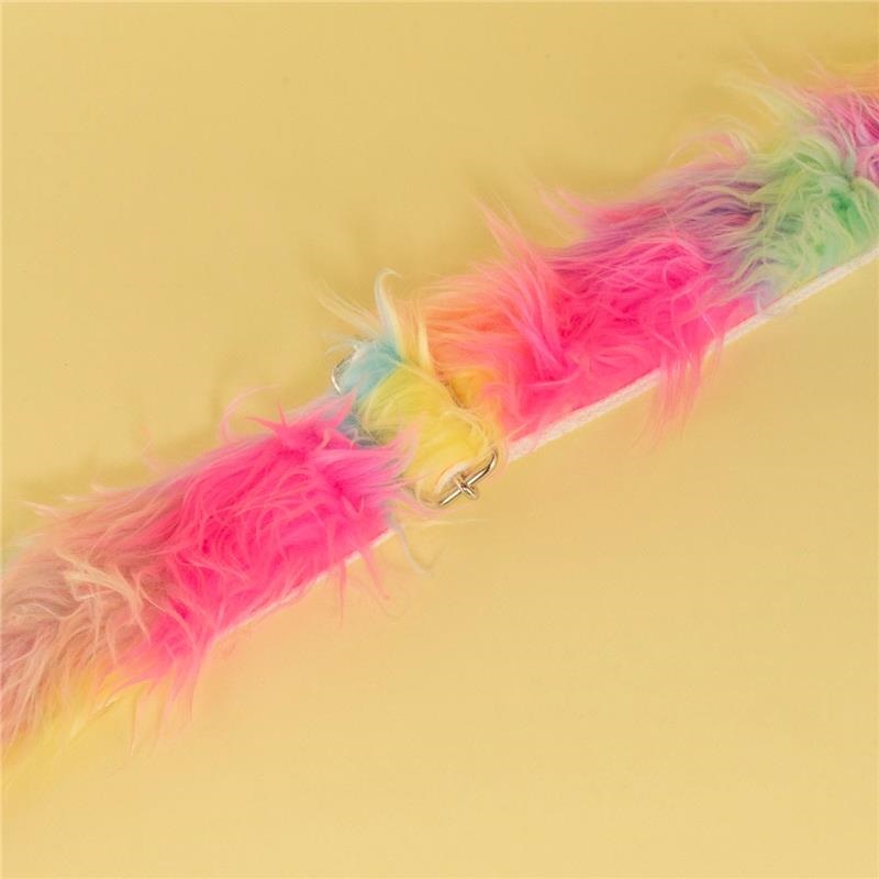 tsundrum_chan モフモフギターストラップ ミックス ｜イケベ楽器店