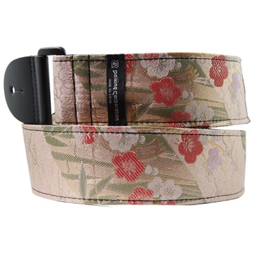 Daiking Corporation 西陣織りギターストラップ DGS-NSBP60 金欄松竹梅ピンク柄 画像1