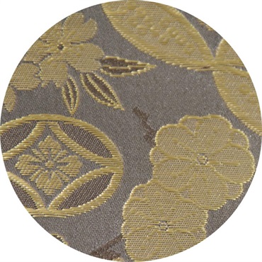 Daiking Corporation 西陣織りギターストラップ DGS-NSHG60 金欄七宝花柄金 画像3