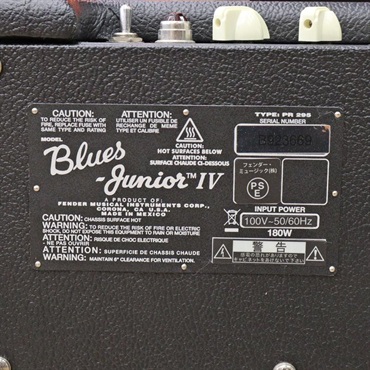 Fender USA USED 中古 Blues Jr IV ブルースジュニア  (fender フェンダー) combo tube amp コンボ チューブ 真空管 アンプ 画像4