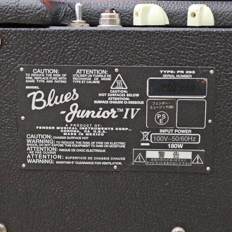 Fender USA USED 中古 Blues Jr IV ブルースジュニア  (fender フェンダー) combo tube amp コンボ チューブ 真空管 アンプ 画像4