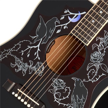 Gibson 【100本限定生産】Kirk Hamett Raven to the legendary Hummingbird [2025年11月中旬以降入荷予定、ご予約受付中]ギブソン 画像7