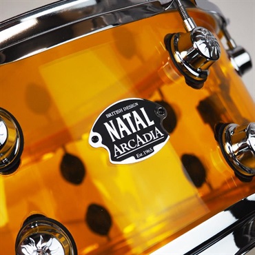 NATAL S-AC-S465-ON1 [Arcadia Acrylic Snare Drum 14''×6.5''/Orange] 画像2
