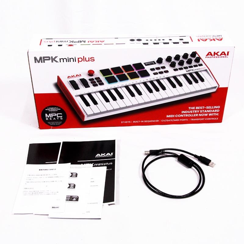 AKAI USED 中古 MPK Mini Plus White (アカイ)(MIDIキーボード)(37鍵