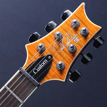 P.R.S. SE Custom 24 Semi-Hollow Piezo (Vintage Sunburst) #CTI G062351 画像4