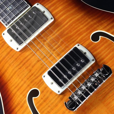 P.R.S. SE Hollowbody II Piezo (Vintage Sunburst) #CTCI03937 画像3