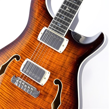 P.R.S. SE Hollowbody II Piezo (Orange Tiger Smokeburst) SN.CTCI04226 画像3