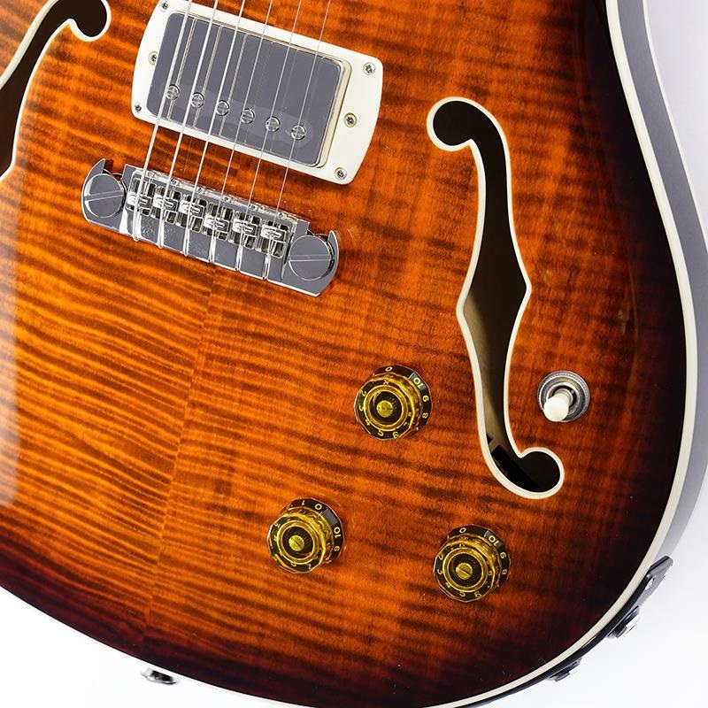 P.R.S. SE Hollowbody II Piezo (Orange Tiger Smokeburst) SN.CTCI04226 画像4