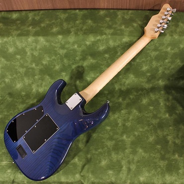 JAMES TYLER USED 中古 Studio Elite Ash Body Transparent Royal Blue w/Floyd Rose SN. 20010 画像1
