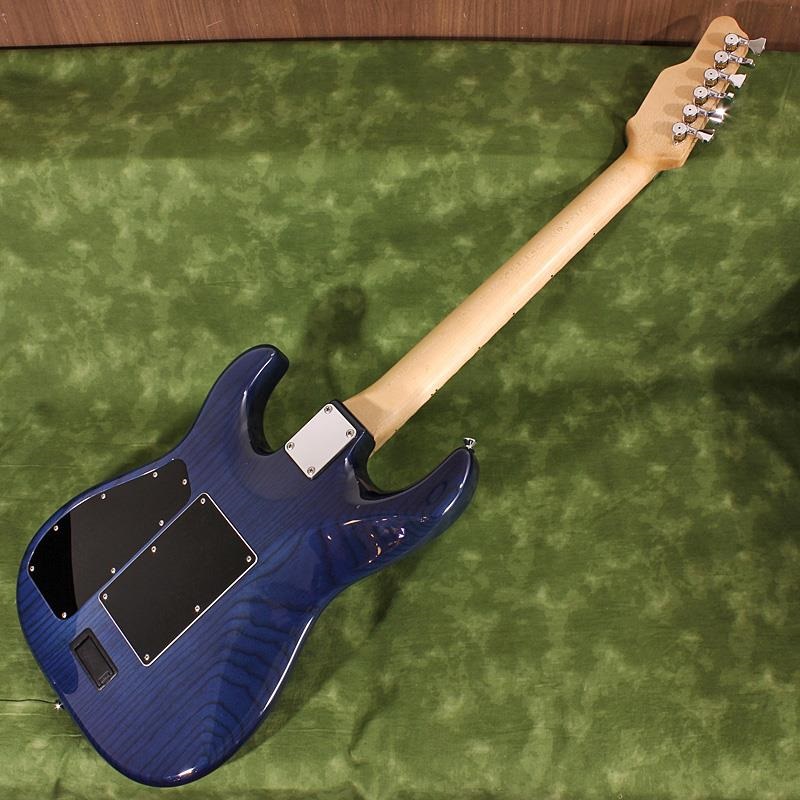 JAMES TYLER USED 中古 Studio Elite Ash Body Transparent Royal Blue w/Floyd Rose SN. 20010 画像1
