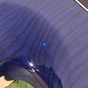 JAMES TYLER USED 中古 Studio Elite Ash Body Transparent Royal Blue w/Floyd Rose SN. 20010 画像7